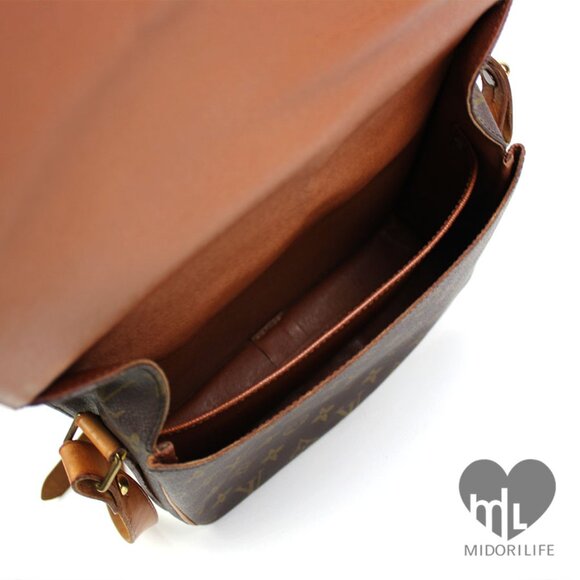 LOUIS VUITTON Vintage Monogram Cartouchiere Crossbody - Picture 10 of 16